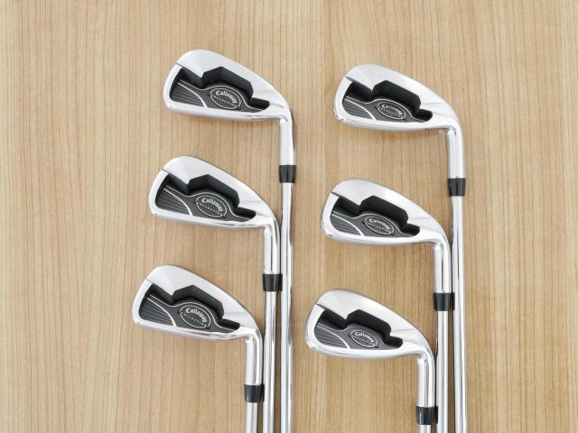 Iron set : Callaway : ชุดเหล็ก Callaway Collection (ตีง่าย ไกล Japan Spec) มีเหล็ก 5-Pw (6 ชิ้น) ก้านเหล็ก GS90 CPT S200