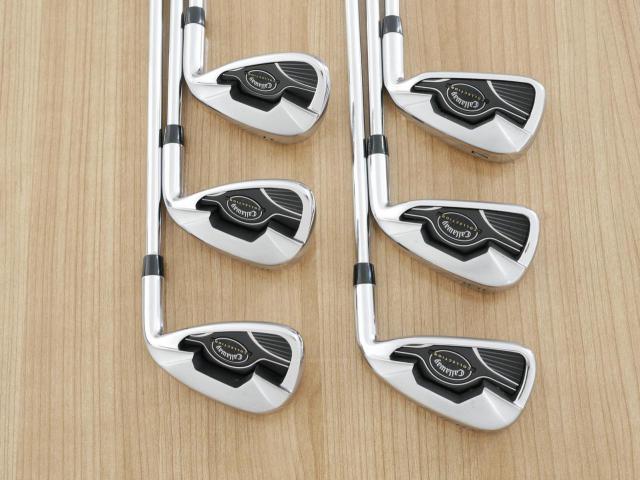 Iron set : Callaway : ชุดเหล็ก Callaway Collection (ตีง่าย ไกล Japan Spec) มีเหล็ก 5-Pw (6 ชิ้น) ก้านเหล็ก GS90 CPT S200