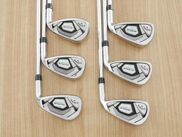 Iron set : Callaway : ชุดเหล็ก Callaway Rogue CF18 (ออกปี 2018 ตีง่าย ไกล) มีเหล็ก 5-Pw (6 ชิ้น) ก้านเหล็ก XP95 ST15 S300