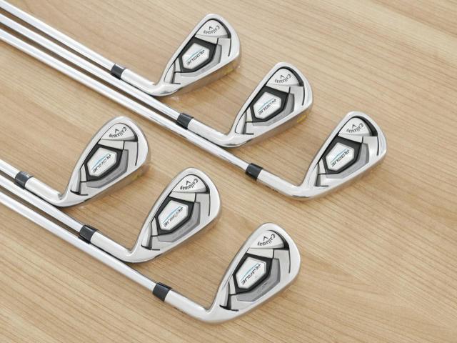 Iron set : Callaway : ชุดเหล็ก Callaway Rogue CF18 (ออกปี 2018 ตีง่าย ไกล) มีเหล็ก 5-Pw (6 ชิ้น) ก้านเหล็ก XP95 ST15 S300
