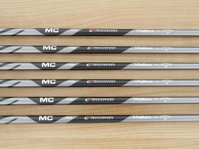 Iron set : Callaway : ชุดเหล็ก Callaway APEX Pro Forged (ออกปี 2022) มีเหล็ก 5-Pw (6 ชิ้น) ก้านกราไฟต์ Fujikura MC 70 Flex S