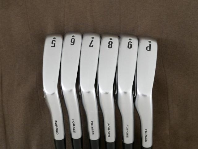 Iron set : Callaway : ชุดเหล็ก Callaway APEX Pro Forged (ออกปี 2022) มีเหล็ก 5-Pw (6 ชิ้น) ก้านกราไฟต์ Fujikura MC 70 Flex S