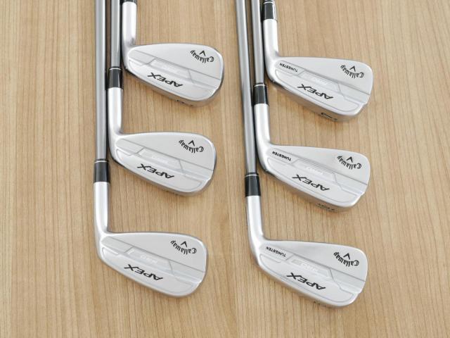 Iron set : Callaway : ชุดเหล็ก Callaway APEX Pro Forged (ออกปี 2022) มีเหล็ก 5-Pw (6 ชิ้น) ก้านกราไฟต์ Fujikura MC 70 Flex S