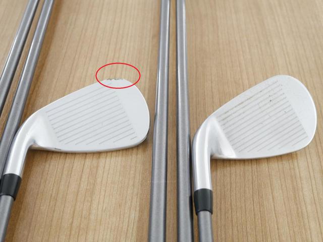 Iron set : Titleist : ชุดเหล็ก Titleist T400 (ตีง่ายที่สุด ไกลที่สุด ออกปี 2020) มีเหล็ก 7-Pw,43,49 (6 ชิ้น) ก้านกราไฟต์ Mitsubishi TENSEI 50 Flex R
