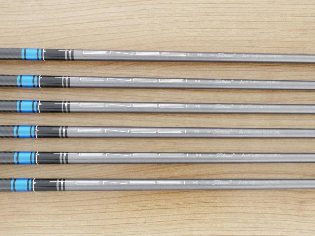 Iron set : Titleist : ชุดเหล็ก Titleist T400 (ตีง่ายที่สุด ไกลที่สุด ออกปี 2020) มีเหล็ก 7-Pw,43,49 (6 ชิ้น) ก้านกราไฟต์ Mitsubishi TENSEI 50 Flex R