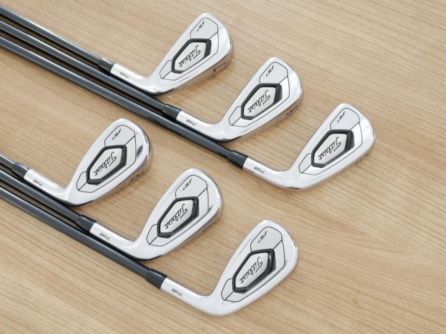 Iron set : Titleist : ชุดเหล็ก Titleist AP3 718 Forged (ออกปี 2018) มีเหล็ก 5-Pw (6 ชิ้น) ก้านกราไฟต์ Fujikura MCI 60 Flex S