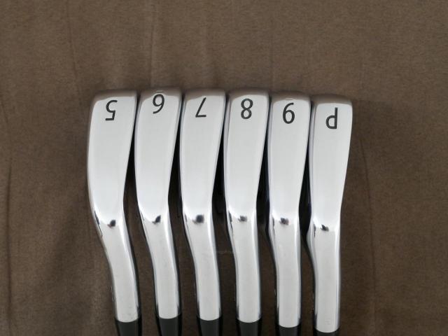 Iron set : Titleist : ชุดเหล็ก Titleist AP3 718 Forged (ออกปี 2018) มีเหล็ก 5-Pw (6 ชิ้น) ก้านกราไฟต์ Fujikura MCI 60 Flex S