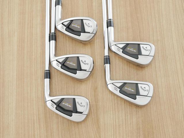 Iron set : Callaway : ชุดเหล็ก Callaway Rogue ST Max Fast (ออกปี 2022 ตีง่ายที่สุด ไกลสุดของ Callaway) มีเหล็ก 6-Pw (5 ชิ้น) ก้านเหล็ก NS Pro ZELOS 7 Flex S