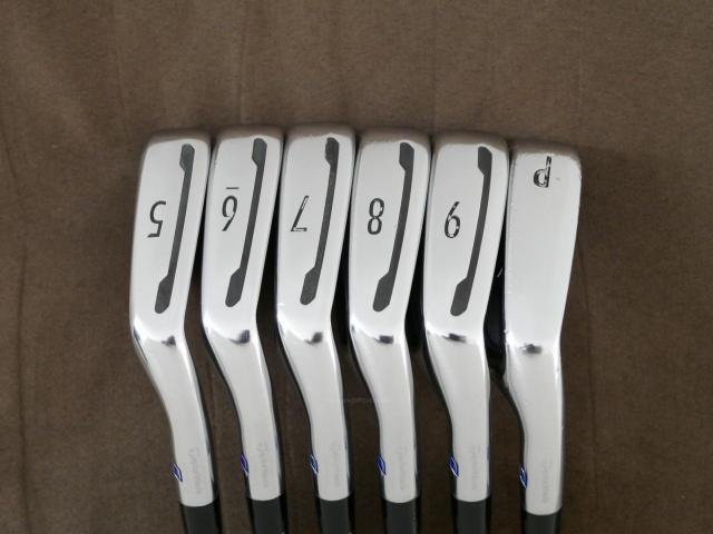 Iron set : Taylormade : ชุดเหล็ก Taylormade Gloire F Forged (รุ่นท๊อปสุด Japan Spec.) มีเหล็ก 5-Pw (6 ชิ้น) ก้านเหล็ก NS Pro 930 Flex R