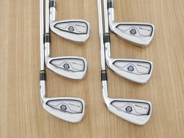 Iron set : Taylormade : ชุดเหล็ก Taylormade Gloire F Forged (รุ่นท๊อปสุด Japan Spec.) มีเหล็ก 5-Pw (6 ชิ้น) ก้านเหล็ก NS Pro 930 Flex R