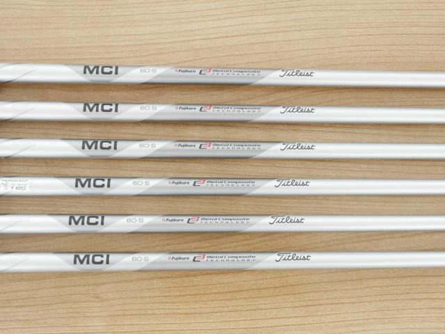 Iron set : Titleist : ชุดเหล็ก Titleist AP2 716 Forged มีเหล็ก 5-Pw (6 ชิ้น) ก้านกราไฟต์ Fujikura MCI 60 Flex S