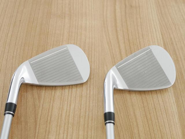Iron set : PRGR : ชุดเหล็ก PRGR ID Nabla RS Titan Face (ปี 2015 หน้าเด้ง ตีไกล) มีเหล็ก 5-Pw (6 ชิ้น) ก้านกราไฟต์ Mitsubishi OTI 85 Flex SR