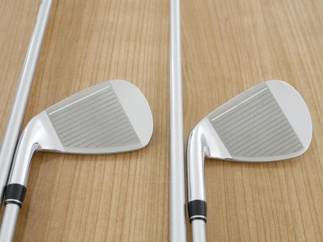 Iron set : PRGR : ชุดเหล็ก PRGR ID Nabla RS Titan Face (ปี 2015 หน้าเด้ง ตีไกล) มีเหล็ก 5-Pw (6 ชิ้น) ก้านกราไฟต์ Mitsubishi OTI 85 Flex SR