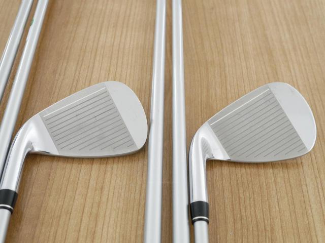 Iron set : PRGR : ชุดเหล็ก PRGR ID Nabla RS Titan Face (ปี 2015 หน้าเด้ง ตีไกล) มีเหล็ก 5-Pw (6 ชิ้น) ก้านกราไฟต์ Mitsubishi OTI 85 Flex SR