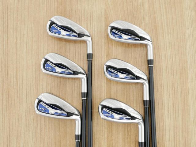 Iron set : Tsuruya : ชุดเหล็ก Tsuruya AXEL ZX HM (ใบใหญ่ หน้าเด้ง ตีไกลมาก) มีเหล็ก 5-Pw (6 ชิ้น) ก้านกราไฟต์ Flex S