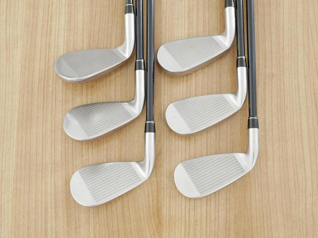 Iron set : Tsuruya : ชุดเหล็ก Tsuruya AXEL ZX HM (ใบใหญ่ หน้าเด้ง ตีไกลมาก) มีเหล็ก 5-Pw (6 ชิ้น) ก้านกราไฟต์ Flex S