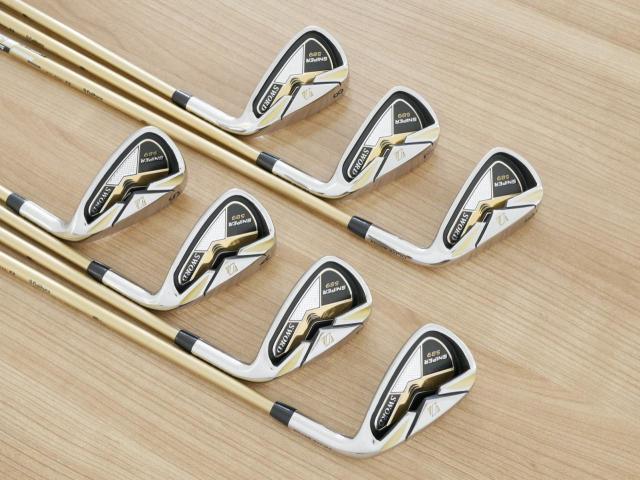 Iron set : Katana : ชุดเหล็ก Katana Sword Sniper 589 (หน้าเด้ง) มีเหล็ก 6-Pw,Aw,Sw (7 ชิ้น) ก้านกราไฟต์ Speeder 589 Flex R