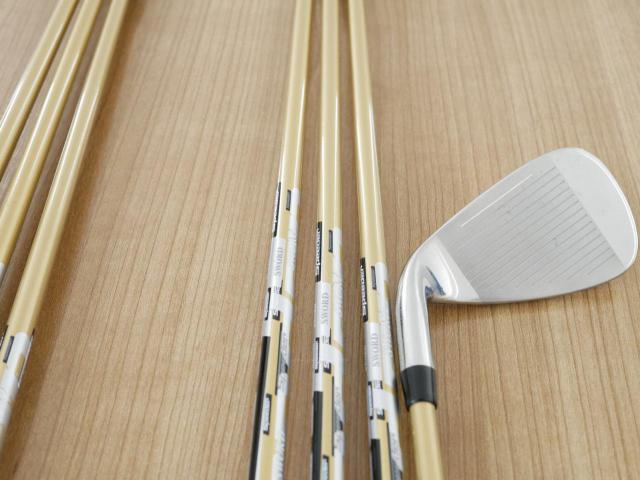 Iron set : Katana : ชุดเหล็ก Katana Sword Sniper 589 (หน้าเด้ง) มีเหล็ก 6-Pw,Aw,Sw (7 ชิ้น) ก้านกราไฟต์ Speeder 589 Flex R
