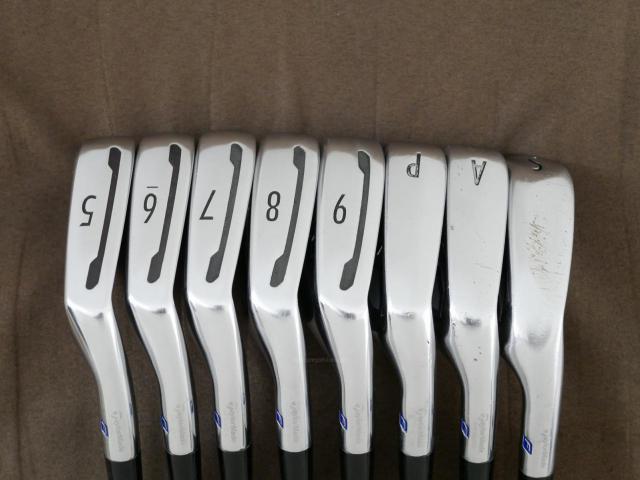 Iron set : Taylormade : ชุดเหล็ก Taylormade Gloire F Forged (รุ่นท๊อปสุด Japan Spec.) มีเหล็ก 5-Pw,Aw,Sw (8 ชิ้น) ก้านกราไฟต์ Flex R