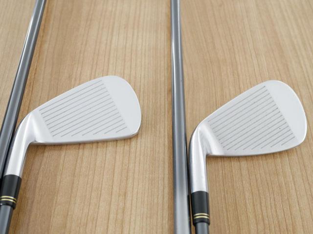 Iron set : Taylormade : ชุดเหล็ก Taylormade Gloire F Forged (รุ่นท๊อปสุด Japan Spec.) มีเหล็ก 5-Pw,Aw,Sw (8 ชิ้น) ก้านกราไฟต์ Flex R