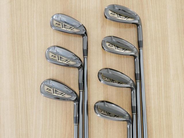 Iron set : Tsuruya : ชุดเหล็ก Tsuruya AXEL Gold Premium III (ออกปี 2019 ของใหม่ 6 หมื่นกว่าบาท หน้าเด้งสุดๆ ไกลสุดๆๆ) มีเหล็ก 7-Pw,Aw,As,Sw (7 ชิ้น) ก้านกราไฟต์ Flex R