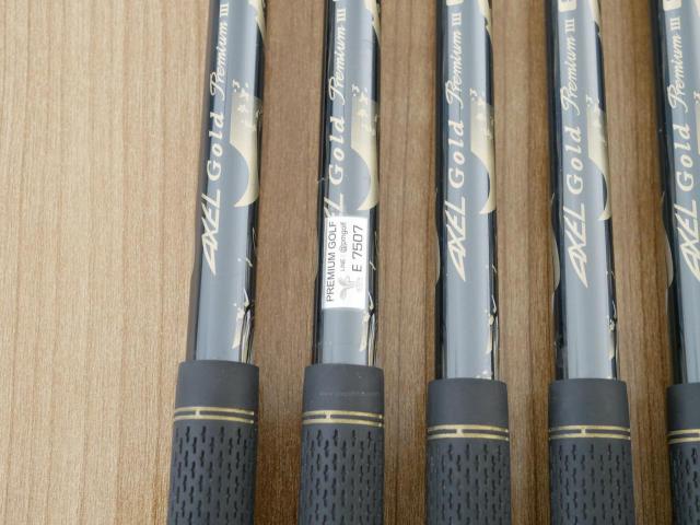 Iron set : Tsuruya : ชุดเหล็ก Tsuruya AXEL Gold Premium III (ออกปี 2019 ของใหม่ 6 หมื่นกว่าบาท หน้าเด้งสุดๆ ไกลสุดๆๆ) มีเหล็ก 7-Pw,Aw,As,Sw (7 ชิ้น) ก้านกราไฟต์ Flex R