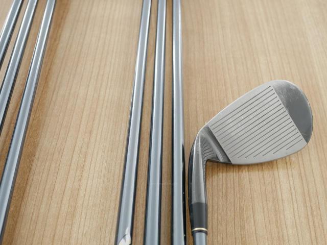 Iron set : Tsuruya : ชุดเหล็ก Tsuruya AXEL Gold Premium III (ออกปี 2019 ของใหม่ 6 หมื่นกว่าบาท หน้าเด้งสุดๆ ไกลสุดๆๆ) มีเหล็ก 7-Pw,Aw,As,Sw (7 ชิ้น) ก้านกราไฟต์ Flex R