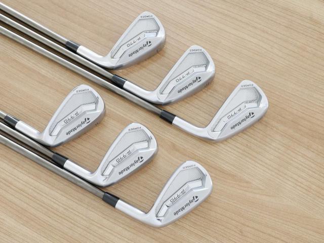 Iron set : Taylormade : ชุดเหล็ก Taylormade P770 Forged (ปี 2018 นุ่ม แน่น) มีเหล็ก 5-Pw (6 ชิ้น) ก้านเหล็ก NS Pro Modus 115 Limited Flex X