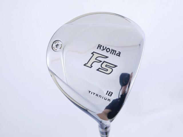Fairway Wood : Other Brand : หัวไม้ 5 Ryoma F Titanium (รุ่นปี 2019 ไกลมากๆ) Loft 18 ก้าน Tour AD RF2 Flex SR