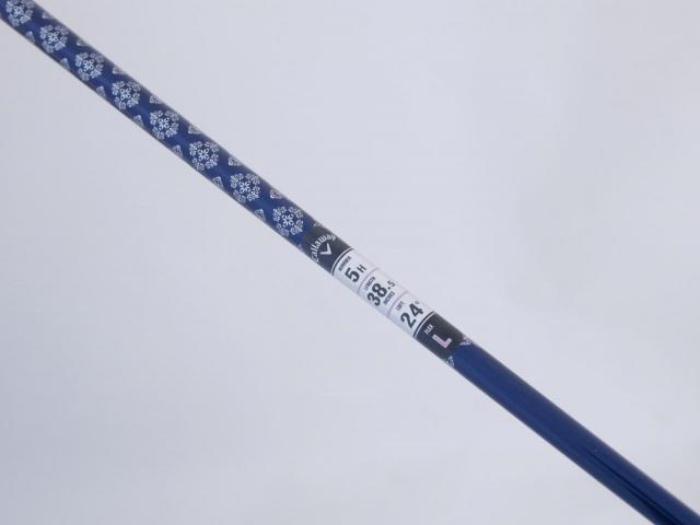 Lady club : All : ไม้กระเทย Callaway Paradym MAX FAST (รุ่นปี 2023 Japan Spec.) Loft 24 ก้าน Mitsubishi ELDIO 40 Flex L