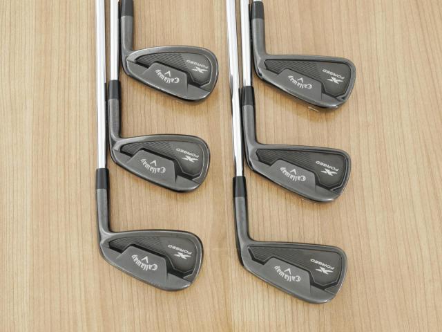 Iron set : Callaway : ชุดเหล็ก Callaway X Forged Star Black Limited (ออกปี 2021 หายากมากๆ) มีเหล็ก 5-Pw (6 ชิ้น) ก้านเหล็ก NS Pro 950 NEO Flex S