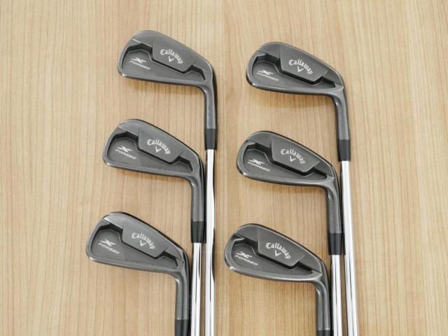 Iron set : Callaway : ชุดเหล็ก Callaway X Forged Star Black Limited (ออกปี 2021 หายากมากๆ) มีเหล็ก 5-Pw (6 ชิ้น) ก้านเหล็ก NS Pro 950 NEO Flex S