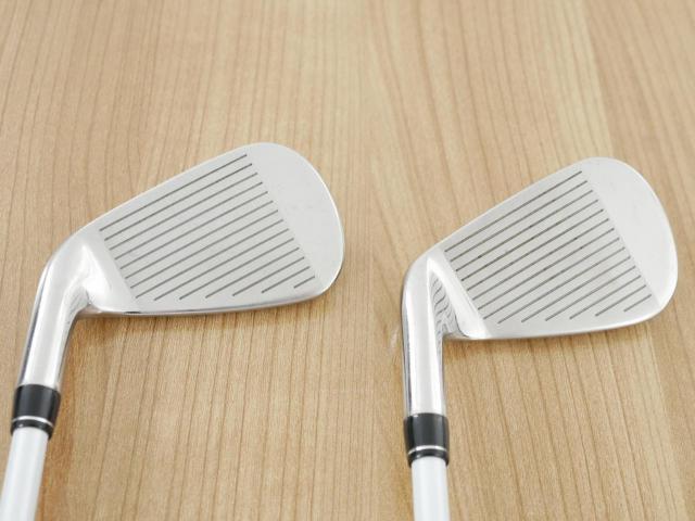 Lady club : All : ชุดเหล็ก Callaway Paradym Ai Smoke Max Fast (ออกปี 2024 ตีง่ายมาก ไกล Japan Spec.) มีเหล็ก 7-Pw,Sw (5 ชิ้น) ก้านกราไฟต์ Mitsubishi ELDIO 40 Flex L
