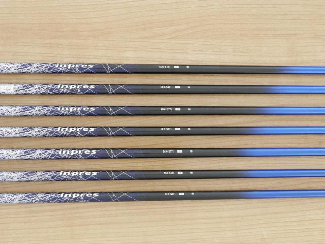 Iron set : Yamaha : ชุดเหล็ก Yamaha Inpres UD+2 (ปี 2018 ตีไกลที่สุด ไกลกว่าเหล็กทั่วไป 2 เบอร์) มีเหล็ก 7-Pw,Aw,As,Sw (7 ชิ้น) ก้านกราไฟต์ Flex R