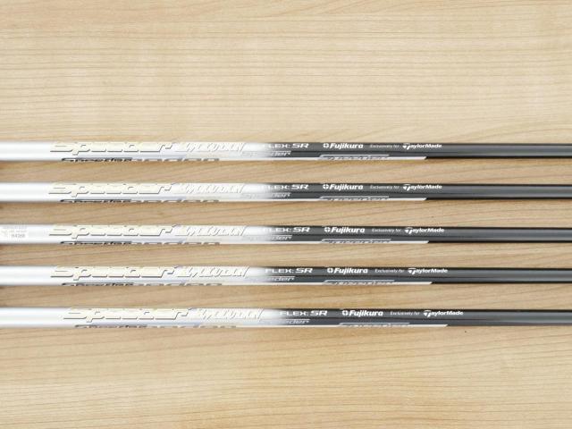 Iron set : Taylormade : ชุดเหล็ก Taylormade M GLOIRE (ปี 2020 รุ่นท๊อปสุด ไกลสุด Japan Spec) มีเหล็ก 6-Pw (5 ชิ้น) ก้าน Fujikura Speeder Evolution Flex SR