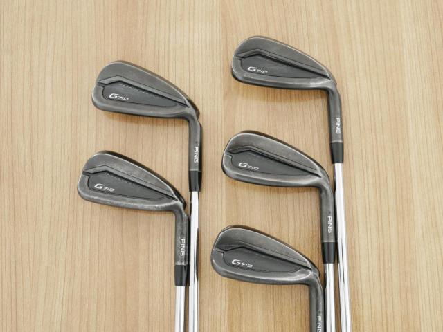 Iron set : Ping : ชุดเหล็ก Ping G710 (รุ่นปี 2021 Japan Spec. ใบใหญ่ ง่ายที่สุด ไกลที่สุดของ Ping) มีเหล็ก 6-Pw (5 ชิ้น) ก้านเหล็ก NS Pro 950 NEO Flex S