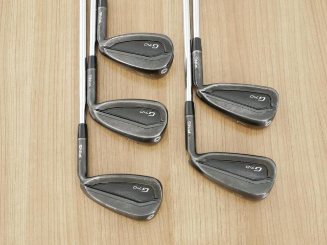 Iron set : Ping : ชุดเหล็ก Ping G710 (รุ่นปี 2021 Japan Spec. ใบใหญ่ ง่ายที่สุด ไกลที่สุดของ Ping) มีเหล็ก 6-Pw (5 ชิ้น) ก้านเหล็ก NS Pro 950 NEO Flex S