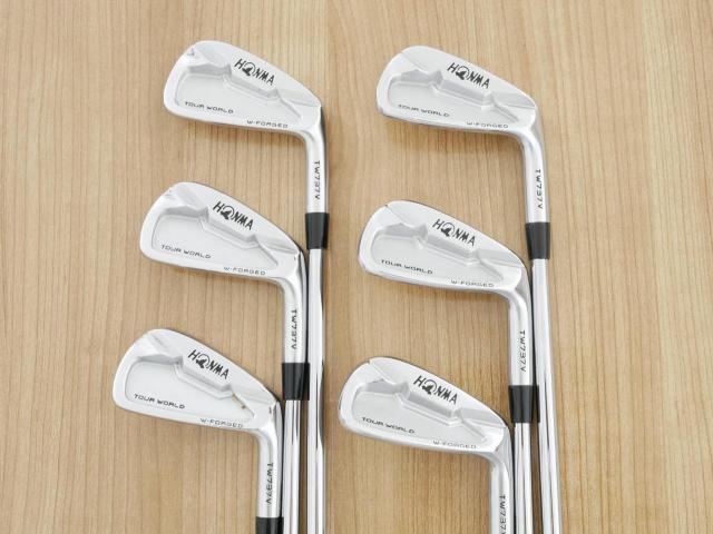 Iron set : Honma : ชุดเหล็ก Honma Tour World TW737v Forged (ออกปี 2017) มีเหล็ก 5-10 (6 ชิ้น) ก้านเหล็ก NS Pro Modus 120 Flex S