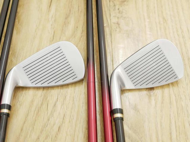 Iron set : Honma : **ก้าน 3 ดาว** ชุดเหล็ก Honma Beres IS-01 (หน้าเด้ง Maraging) มีเหล็ก 6-11 (6 ชิ้น เทียบเท่า 5-Pw) ก้าน ARMRQ 6 Proto (49) Flex SR (3 ดาว)