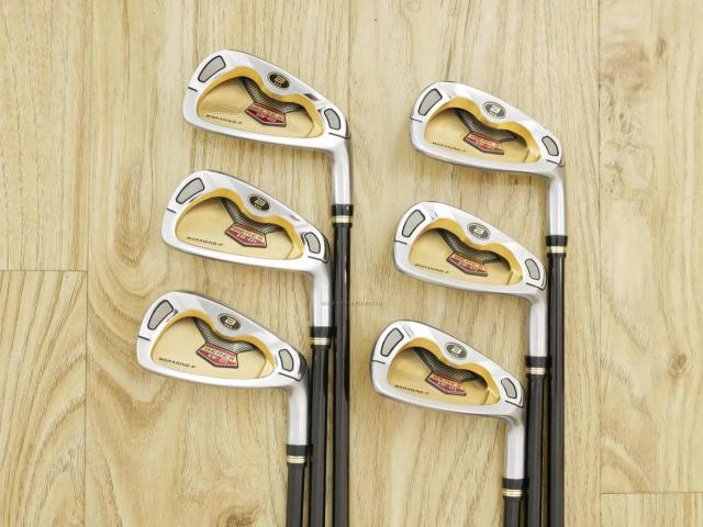 Iron set : Honma : **ก้าน 3 ดาว** ชุดเหล็ก Honma Beres IS-01 (หน้าเด้ง Maraging) มีเหล็ก 6-11 (6 ชิ้น เทียบเท่า 5-Pw) ก้าน ARMRQ 6 Proto (49) Flex SR (3 ดาว)