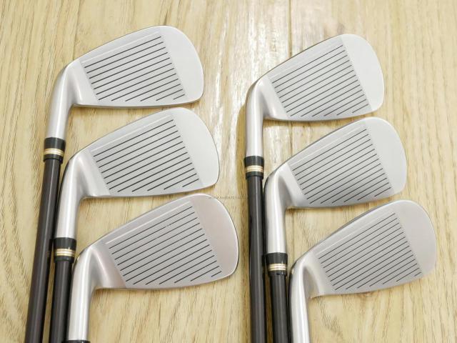 Iron set : Honma : **ก้าน 3 ดาว** ชุดเหล็ก Honma Beres IS-01 (หน้าเด้ง Maraging) มีเหล็ก 6-11 (6 ชิ้น เทียบเท่า 5-Pw) ก้าน ARMRQ 6 Proto (49) Flex SR (3 ดาว)