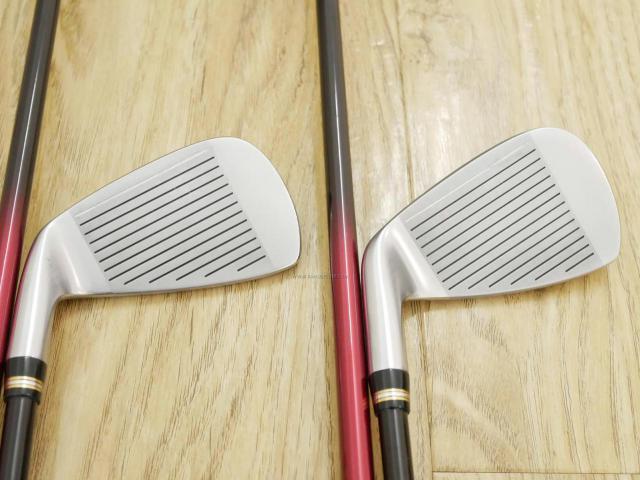 Iron set : Honma : **ก้าน 3 ดาว** ชุดเหล็ก Honma Beres IS-01 (หน้าเด้ง Maraging) มีเหล็ก 6-11 (6 ชิ้น เทียบเท่า 5-Pw) ก้าน ARMRQ 6 Proto (49) Flex SR (3 ดาว)