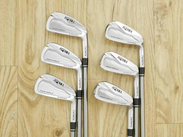 Iron set : Honma : ชุดเหล็ก Honma Tour World TW727V (Forged ออกปี 2016) มีเหล็ก 5-10 (6 ชิ้น) ก้านกราไฟต์ Honma Vizard IB 95 Flex S