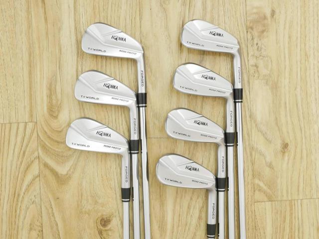 Iron set : Honma : ชุดเหล็ก Honma TW-MB Rose Proto (Forged ปี 2020) มีเหล็ก 4-10 (7 ชิ้น) ก้านเหล็ก Dynamic Gold S200