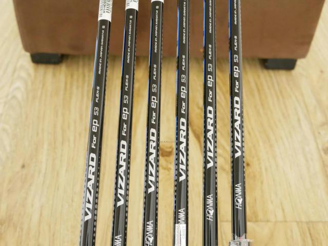 Iron set : Honma : **ของใหม่ ยังไม่แกะพลาสติก** ชุดเหล็ก Honma LB-808 EP Forged (นุ่มมากๆ) มีเหล็ก 5-10 (6 ชิ้น) ก้านกราไฟต์ Honma Vizard 53 Flex S