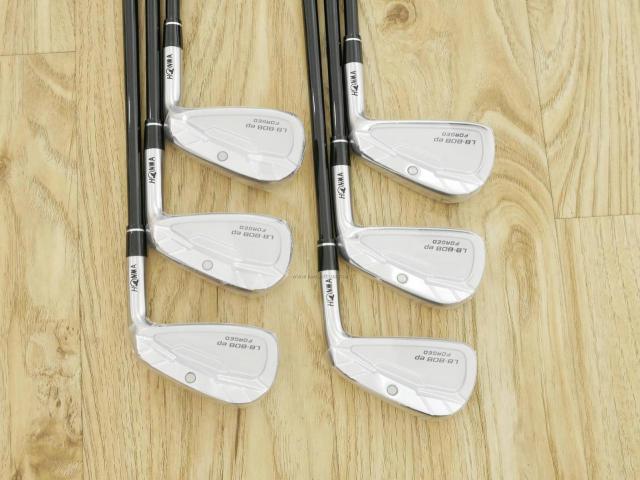 Iron set : Honma : **ของใหม่ ยังไม่แกะพลาสติก** ชุดเหล็ก Honma LB-808 EP Forged (นุ่มมากๆ) มีเหล็ก 5-10 (6 ชิ้น) ก้านกราไฟต์ Honma Vizard 53 Flex S
