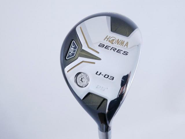 Fairway Wood : Honma : ไม้กระเทย Honma Beres U-03 (ปี 2016) Loft 25 ก้าน ARMRQ 8 (49) Flex R (2 ดาว)