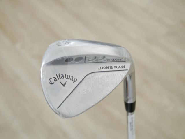 Wedge : Callaway : **ของใหม่ ยังไม่แกะพลาสติก** Wedge Callaway JAWS RAW Full Toe (ปี 2023) Loft 56 ก้านเหล็ก NS Pro 950 NEO Flex S