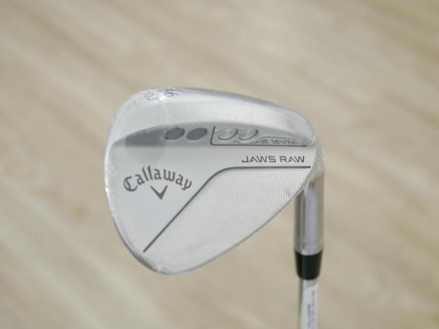 Wedge : Callaway : **ของใหม่ ยังไม่แกะพลาสติก** Wedge Callaway JAWS RAW Full Toe (ปี 2023) Loft 56 ก้านเหล็ก Dynamic Gold S200