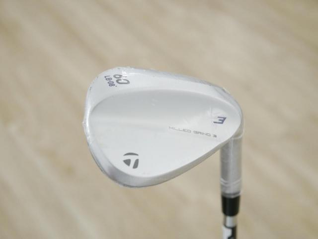 Wedge : Taylormade : **ของใหม่ ยังไม่แกะพลาสติก** Wedge Taylormade Milled Grind 3 Loft 60 ก้านเหล็ก Dynamic Gold S200